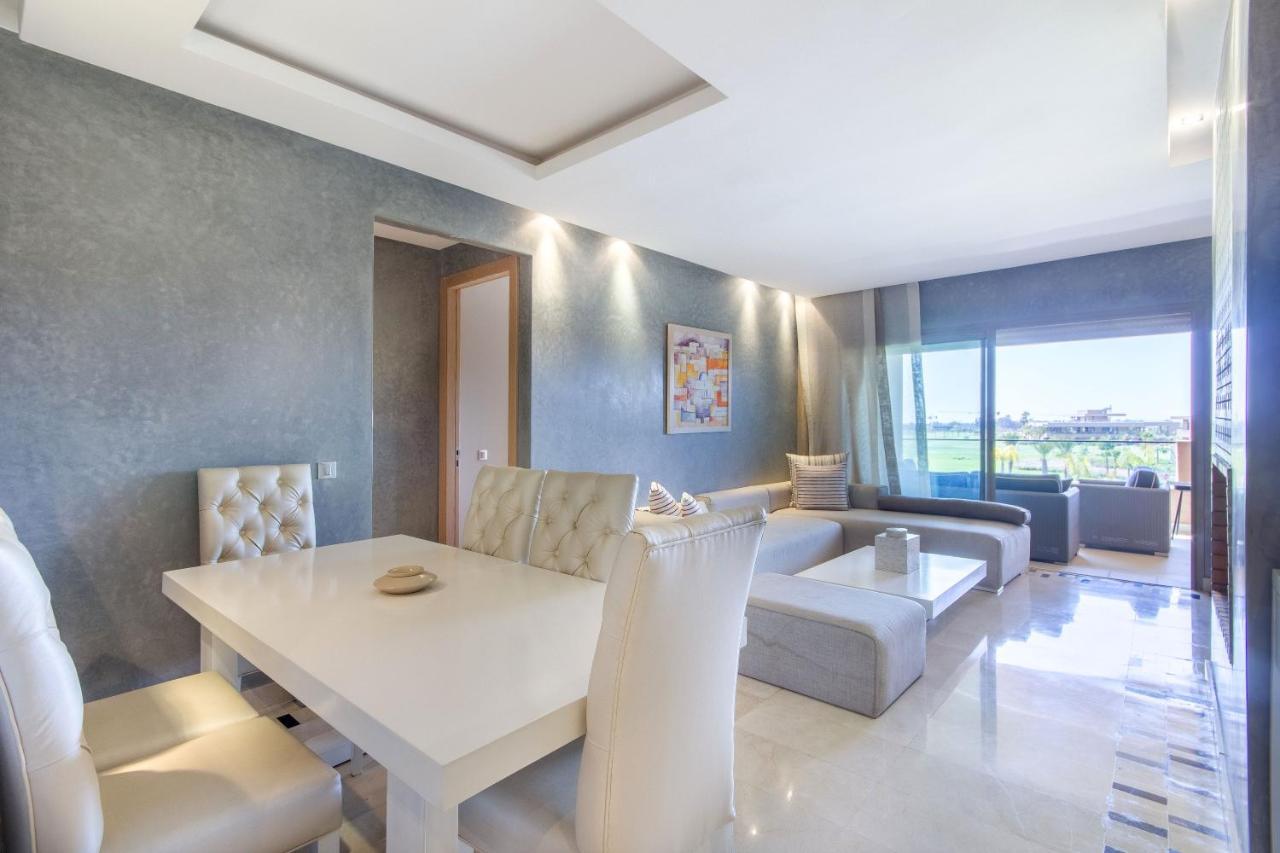 Lumineux Et Vue Degagee Sur Piscine A Prestigia Apartment Маракеш Екстериор снимка